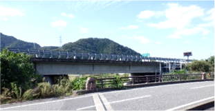 阿久和川橋（上り線）
